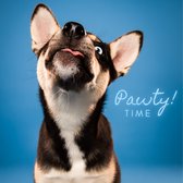 Snuit Shop wenskaart verjaardag hond 'Pawty time'