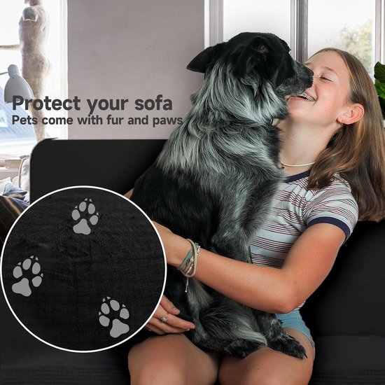 Ystyle Stretch Bankhoes 2 Zits, Universele Rekbare Armsteun Sofahoes