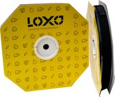 LOXO Klittenband - Haakband - Zwart - 25 millimeter breed - Rol 25 meter – Zelfklevend