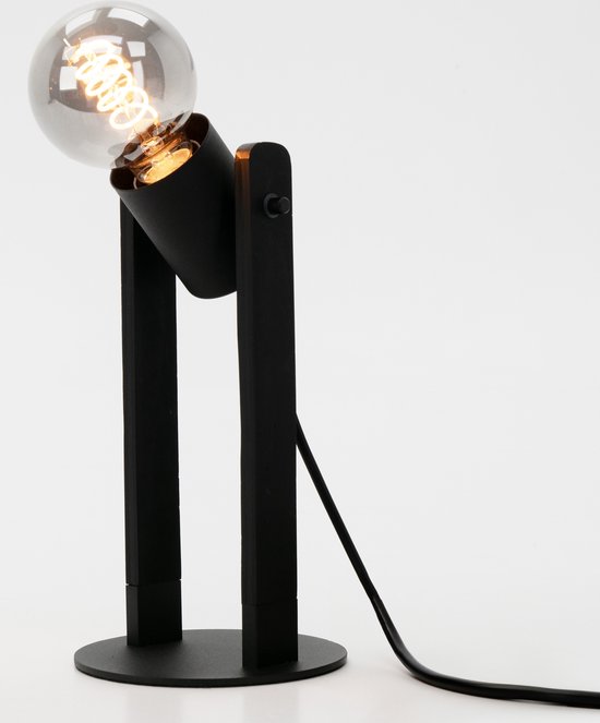 EGLO Plimsoll Tafellamp - E27 - 25,5 cm - Zwart