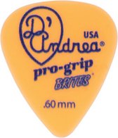 D'Andrea - Pro-Grip Brites - plectrum - 0.60 mm - 12-pack