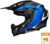 Nexx X.Wrl Atika Blue White 3XL - Maat 3XL - Helm