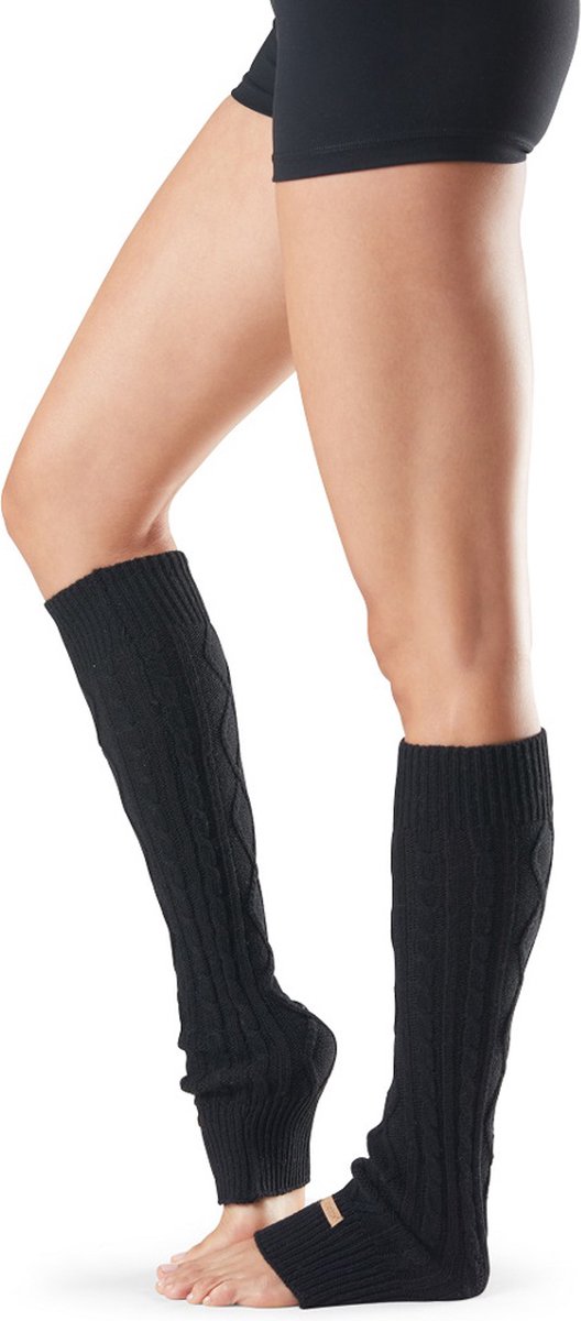 ToeSox - Beenwarmers - Zwart