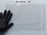 Verzendzakken - Doorzichtig - 10 stuks - 250 x 350 mm - Kleiding zakken - Webshop verzend zakken - Verzenden - Verpakking
