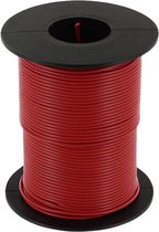 econ connect KL025RT50 Draad 1 x 0.25 mm² Rood 50 m