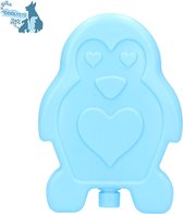 CoolPets Ice Penguin – Koelmat voor kleine huisdieren – Verkoeling van Omgeving – Ideaal voor knaagdieren – Perfect voor op vakantie - Verkoelend - Blauw