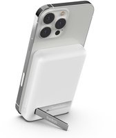 Belkin - Draadloze Powerbank + Standaard - MagSafe Compatibel - 5000mAh - Wit