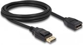 Bol.com DeLOCK 80002 DisplayPort kabel 2 meter Zwart aanbieding