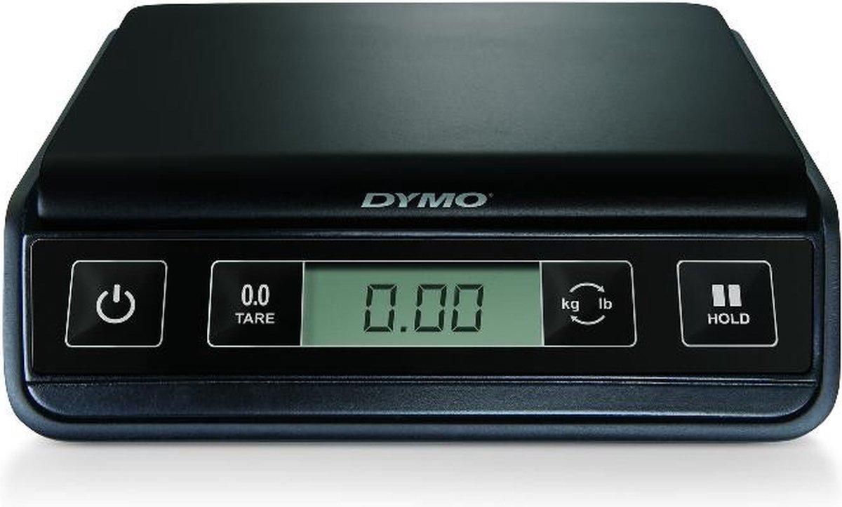 DYMO digitale postweegschalen | tot 1 kg capaciteit | 20 cm x 20 cm pakket- en verzendweegschaal - DYMO
