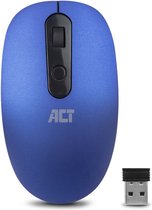 ACT Muis Draadloos - Optisch - 1200 DPI - 2.4Ghz USB Mini Dongel  - Lichtgewicht - AC5120 Blauw