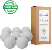 Tiny Panda - Wasbollen - Droger Ballen XL 8 stuks – Zero waste Dryer Balls - Duurzaam – Wasverzachter – Herbruikbare Drogerballen – Droogt de was sneller