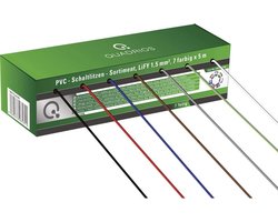 Quadrios 19011CA090 Draad LiFY 1 x 1.50 mm² Blauw, Bruin, Grijs, Rood, Zwart, Wit, Geel-groen 35 m