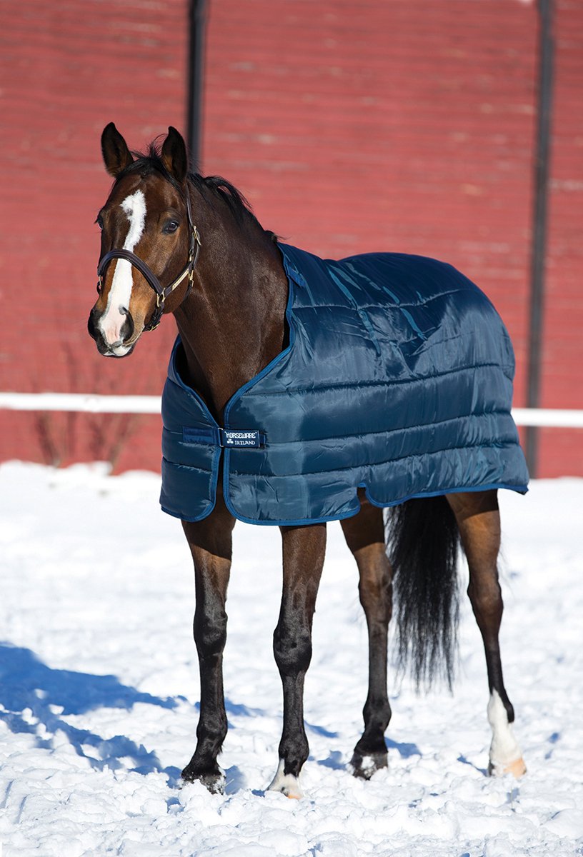 Sous-couverture (liner) Horseware Pour Poney, 100g, Couleur Marine Avec Argent - Neuf Sous Emballage