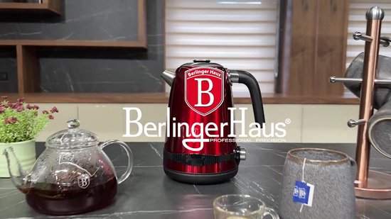 Berlinger Haus 9324 - Digitale Waterkoker - Burgundy collection | bol