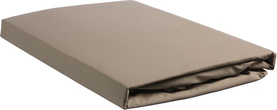 Beddinghouse Percale katoen - Hoeslaken - 140x200 - Taupe