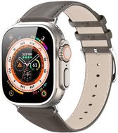 Dux Ducis YS Cuir Apple Watch 42MM/44MM/45MM Bracelet Grijs