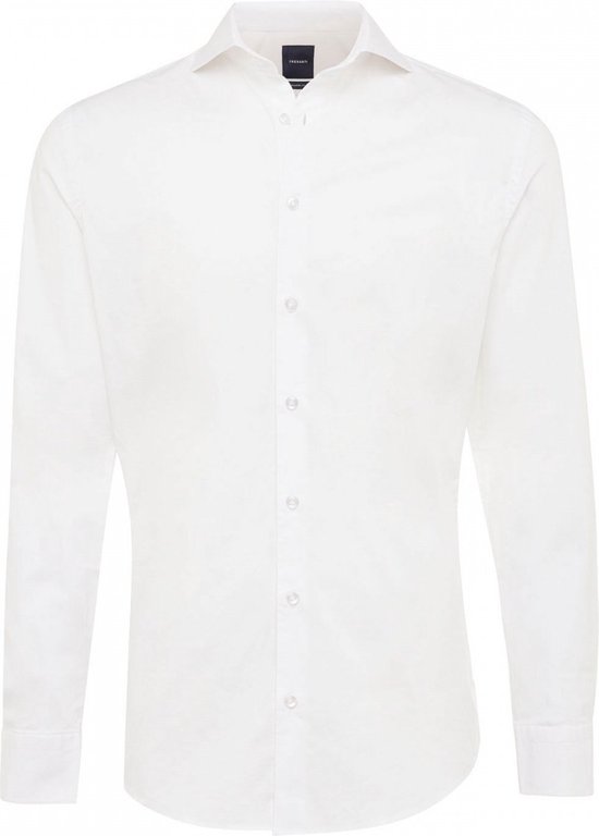 TRESANTI | NILO I Basic katoenen overhemd | wit | Size 39