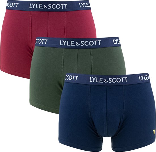 Lyle & Scott boxer 3P barclay multi 630 - L