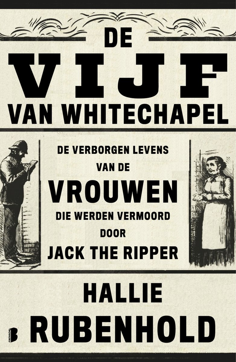 Omslag van De vijf van Whitechapel