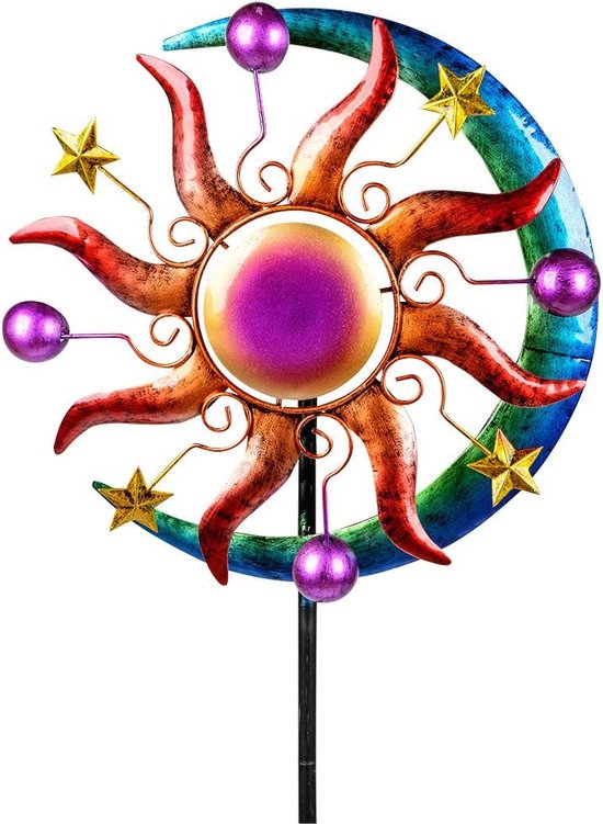 Smeedijzeren Metalen Windmolen Grote Pinwheels Wind Spinners Metalen