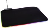 Tapis de souris avec éclairage LED RVB - Adapté aux Gaming - Tapis de souris antidérapant - Sous-couche - Éclairage d'ambiance - L25 X W35 CM | GY-200