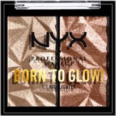 NYX Born To Glow Icy Highlighter - Bour The Bronze & Gem Storm