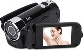 P&P Goods® Videocamera - Camcorder - Handycam - Vlog Camera - Digitale Zoom - Filmcamera - Inclusief 16G Geheugenkaart - 16x Zoom functie - Zwart