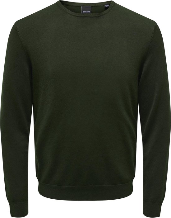 ONLY & SONS ONSWYLER LIFE LS CREW KNIT NOOS Pull pour homme - Taille M