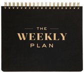 Eccolo Undated Spiral Planner Planning Pad (Weekly Plan) 20.96 x 25.4 x 1.27 cm; 425.24 Grams