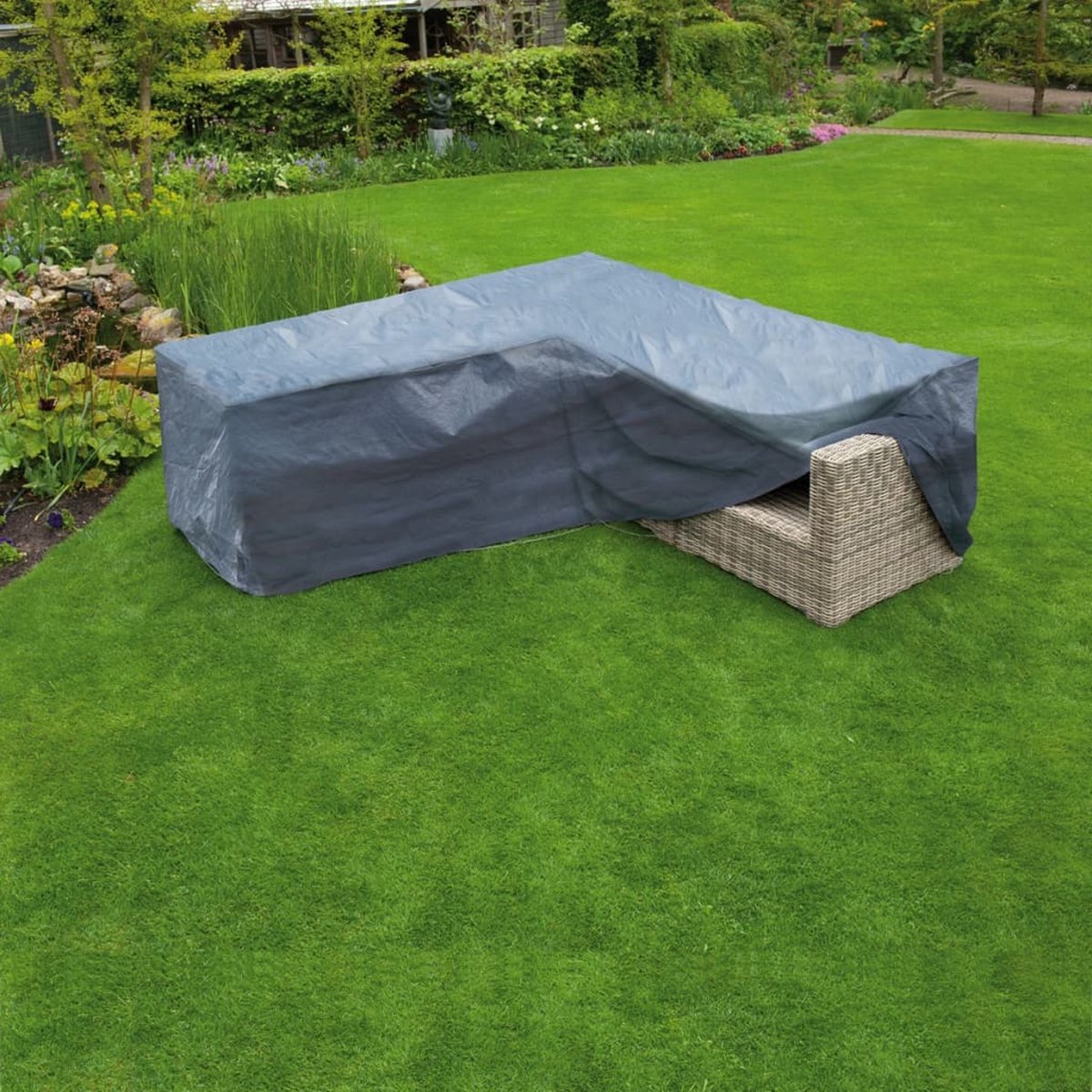 Housse de protection pour canapé 2 places d'extérieur, jardin, imperméable,  Nature Jardin, achat pas cher