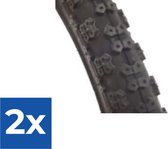 Deli Tire Buitenband S-101 BMX 16 x 2.125 zw - Voordeelverpakking 2 stuks