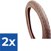 Deli Tire Buitenband SA-206 18 x 1.75 donker br - Voordeelverpakking 2 stuks