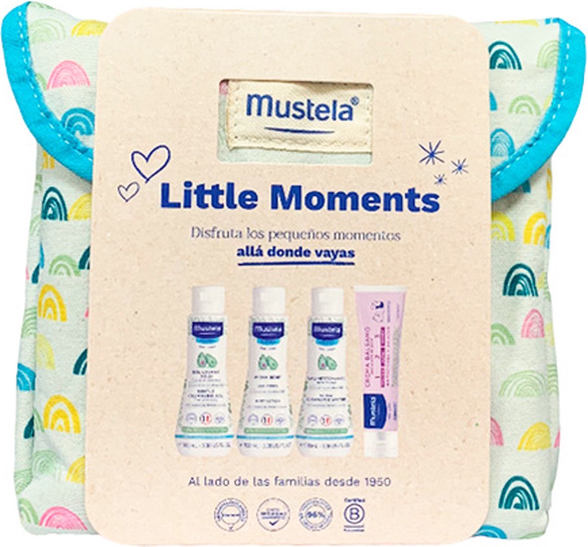 Mustela Little Moments Rainbow Cadeauset
