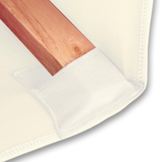 Gräfenstayn 4er-Set Fenstertuch streifenfrei - extra Fingertaschen für