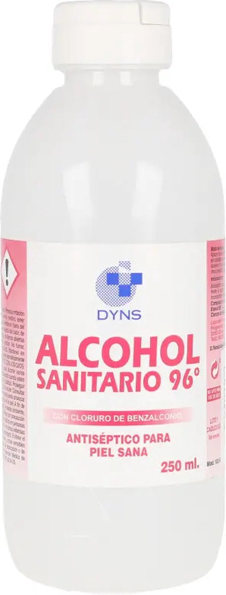 Ontsmettingsmiddel Alcohol 96º (250 ml)
