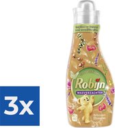 Robijn Wasverzachter Bohemian Blossom 750 ml - Voordeelverpakking 3 stuks