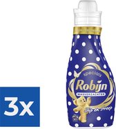 Bol.com Robijn Wasverzachter Stip & Streep - 750 ml - Voordeelverpakking 3 stuks aanbieding