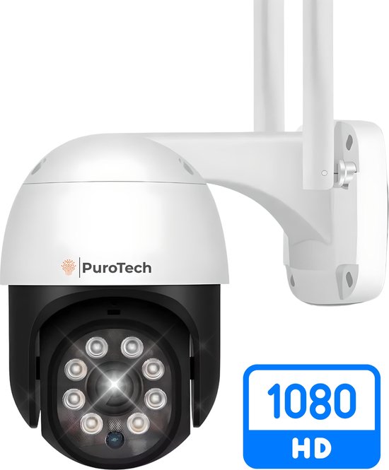 Caméra de sécurité PuroTech PRO - Wifi Smart Étanche IP66 - Rotative et  inclinable -... | bol