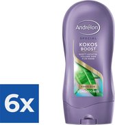 Andrélon Conditioner Kokos Boost 300 ml - Voordeelverpakking 6 stuks