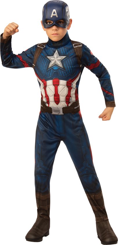 Verkleedpak Captain America Endgame Maat 122-128