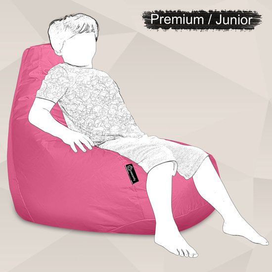 Casacomfy Zitzak Kind - Premium Junior - Roze