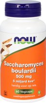 NOW Saccaromyces boulardii 500 mg - Probiotica - 60 vegicaps