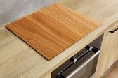 Protecteur d'induction - Wood de chêne - 81x52 cm - Protecteur d'induction - Plaque de protection pour plaque à induction - Tapis d'induction - Antidérapant - Décoration de Cuisine - Accessoires de vêtements pour bébé de Cuisine
