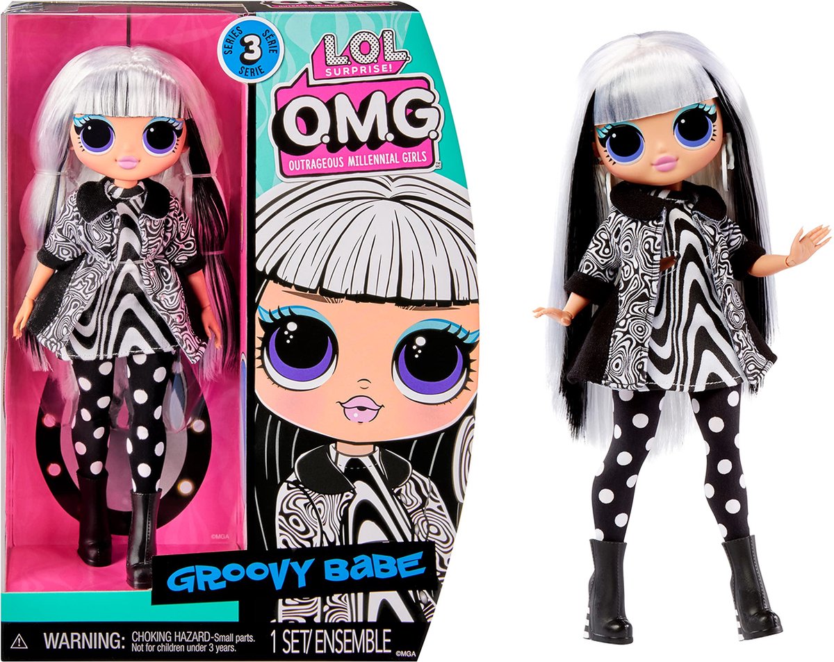 L.O.L. Surprise O.M.G HoS serie 3 Groovy Babe Modepop bol