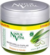 Herstellend Haar Masker Sensitive Naturaleza y Vida (500 ml)
