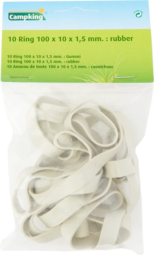 Campking Rubber Ring - 100 x 10 x 1,5 mm - 10 stuks