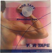 YorTape - kinesiology tape - roze - 5cm x 5m - voordeelverpakking - 6 pack