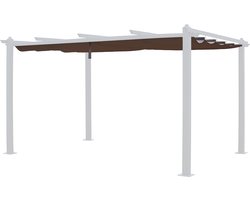 Doek voor zelfdragende pergola 3 × 4m CASSIS taupe