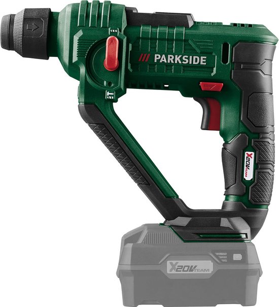 PARKSIDE® Accuboor hamer met SDS-plus 20V zonder accu en lader – Boren Hamer Boorhamer – Zeer krachtig