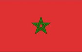 Fameilleur- Marokkaanse vlag- 90/150cm- vlaggen - Vlag Marokko - Extra goede kwaliteit - nationale vlag- land- zwaaivlag- Morocco flag wk 2022- Maroc- Marokaanse-